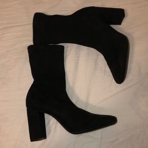 Black high heels